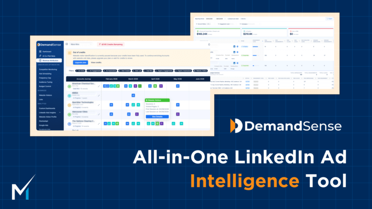 demandsense linkedin ad intelligence tool